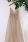 Sparkly A Line Crystal Prom Dresses New Fashion Formal Dress