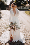 Beautiful Chiffon Wedding Gown