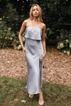 Simple Midi Bridesmaid Dress