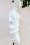 Taffeta Ivory Fashionable Long Jacket For Wedding Party