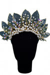 New Pearl Hand Woven Headband Bride Crown