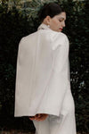 Soft Satin Simple Wedding Jacket Bolero,Not Include Dress