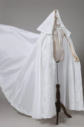 Lace Wedding Capes Long Bridal Bolero With Hooded