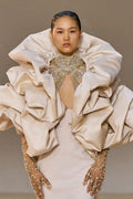 Ethereal Cape With Flutter Curvaceous ,Puffy Short Jacket Bolero DJ217