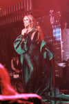 Green Taffeta Long Sleeved Evening Cape Chic ZJ397