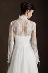 Romantic Lace Long Sleeves Wedding Jacket