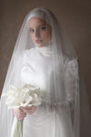 Modest Arabic Muslim Wedding Dresses Long Sleeves