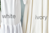 Elegant Simple Satin A Line Wedding Dress Buttons Back