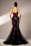 Mermaid Long Evening Dress Spaghetti Strap