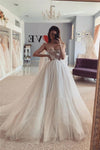 Sexy Crystals Wedding Dresses Vestidos de Noiva