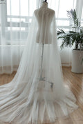 Tulle Fairy Wedding Shawls Wrap Noivas Accessories DJ052